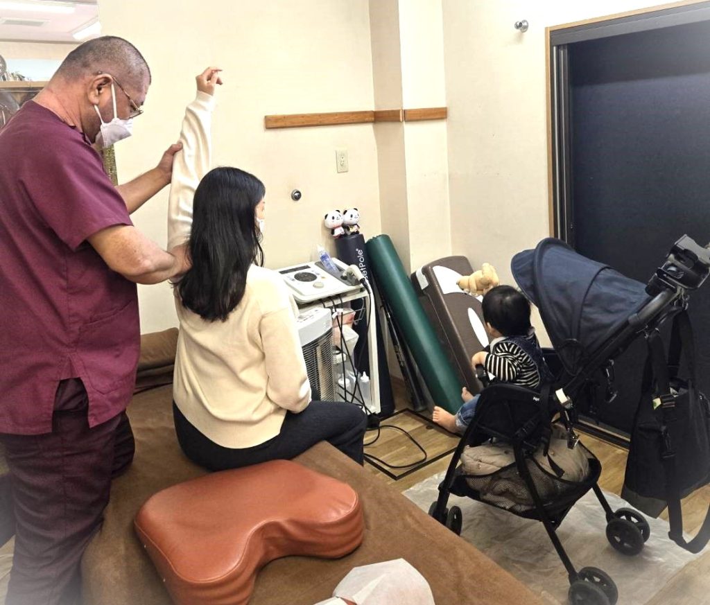 子供連れで治療が受ける事が出来る